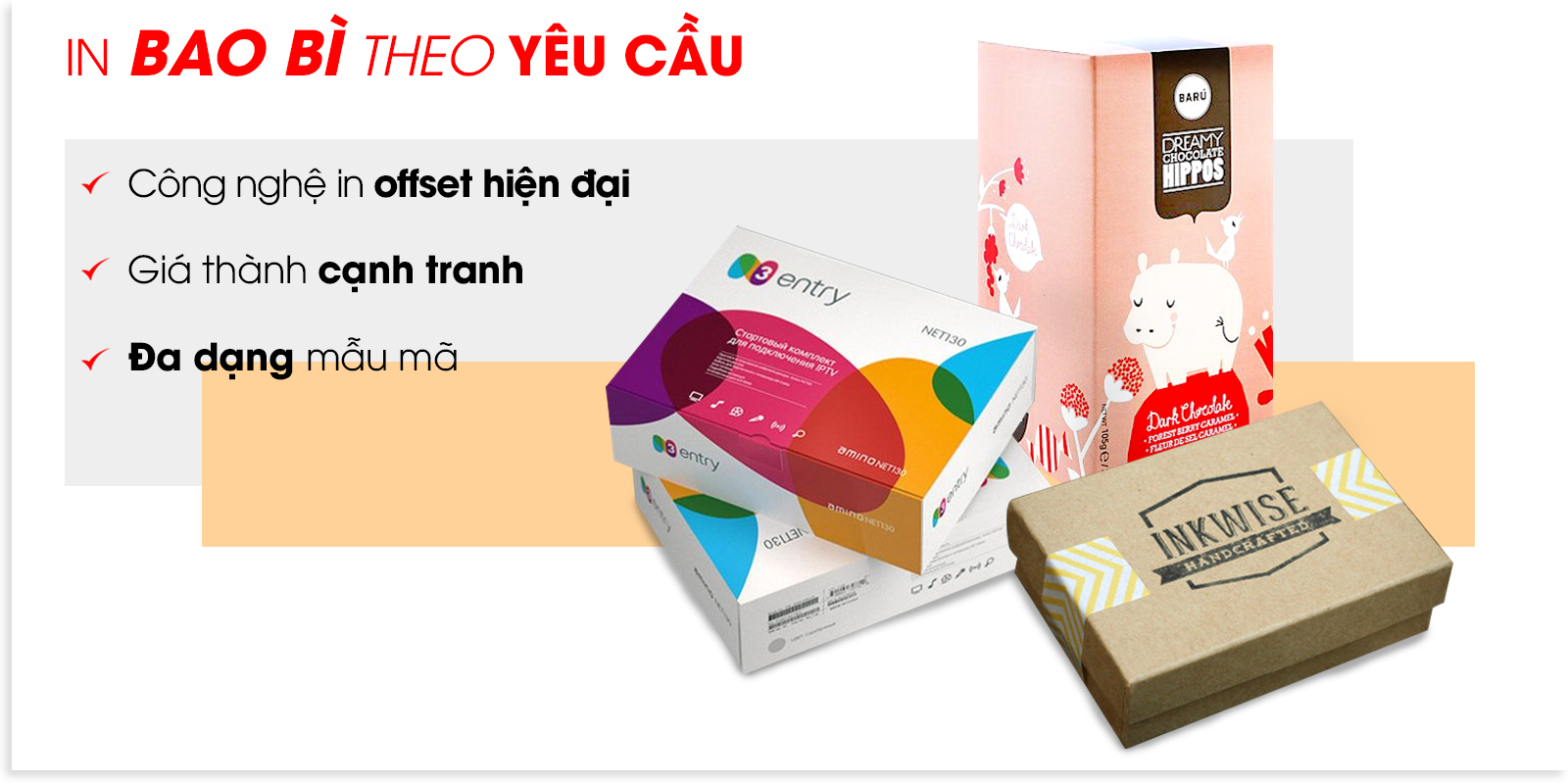 In vỏ hộp giấy theo yêu cầu